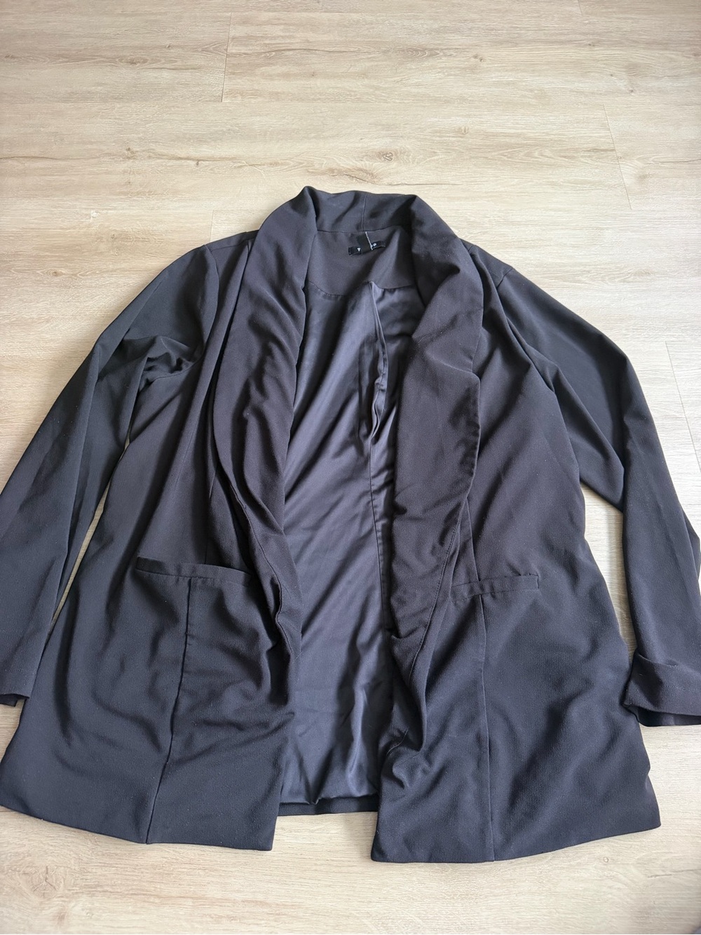 Torrid Black Open Front Black Blazer 2 XXL